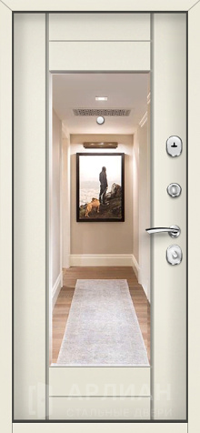 Фото №2 «Железная дверь в квартиру с порошковым покрытием №67»