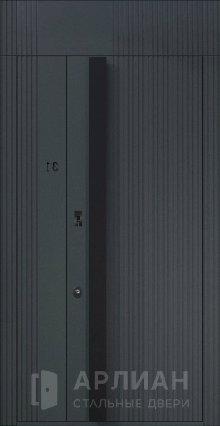 Фото №2 «Современная двухстворчатая дверь в стиле Хай-тек №31»